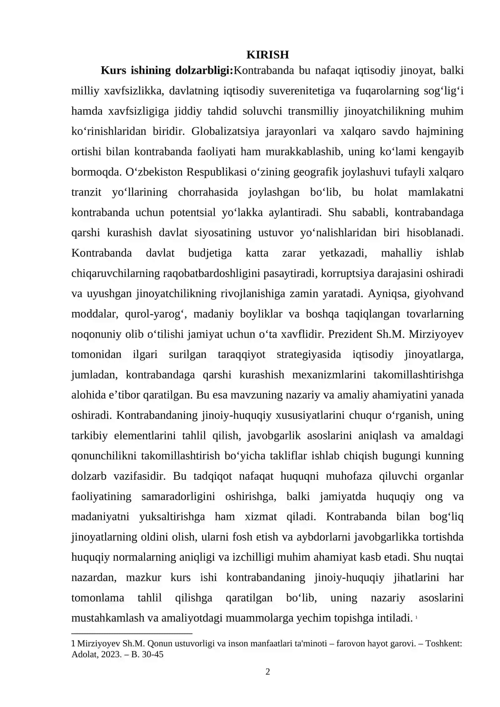 O'zbekiston jinoyat qonunchiligi ko'ra jinoyat tushunchasi va uning tasnifi 26 2