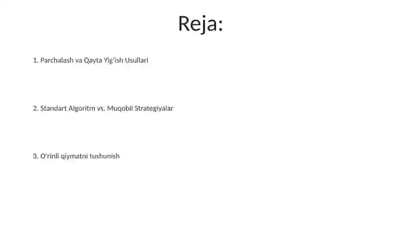 Ko‘p xonali sonlar ustida arifmetik amallarni o‘rgatish algoritm 2