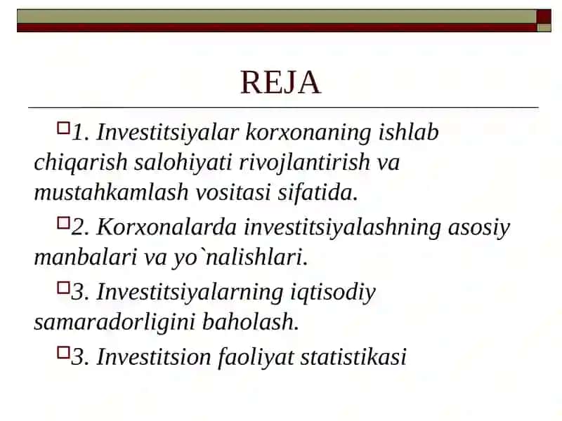 O’zbekiston innovatsiya faoloyatini muvofiqlashtirishdagi davlatining ro’li 2