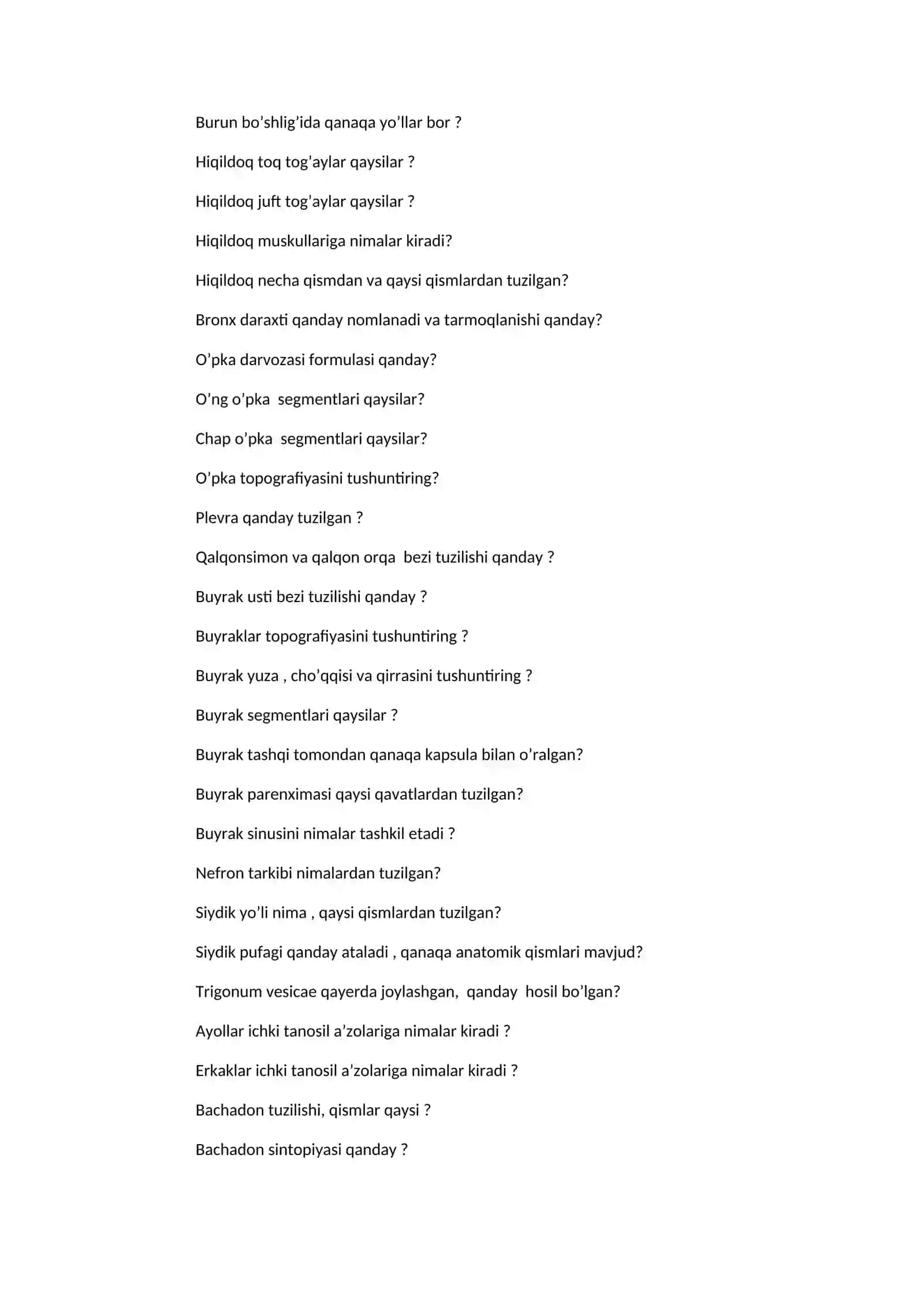 Oshqozon osti bezi anatomiyasi 2