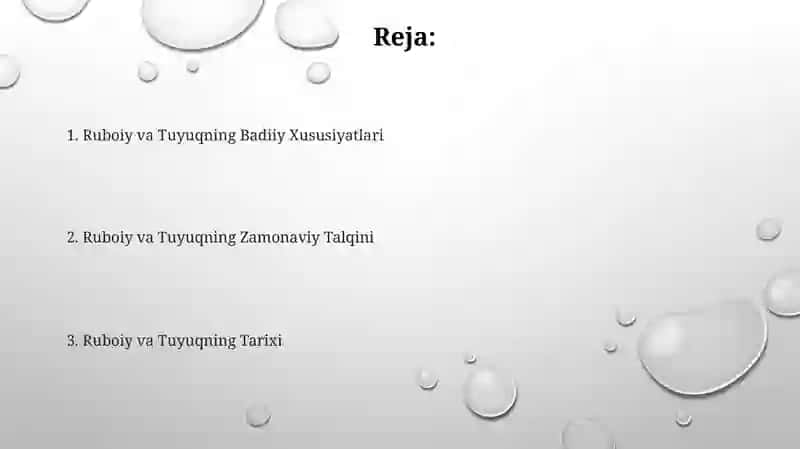 Ruboiy va Tuyuq 2