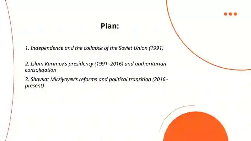 Modern History of Uzbekistan 2