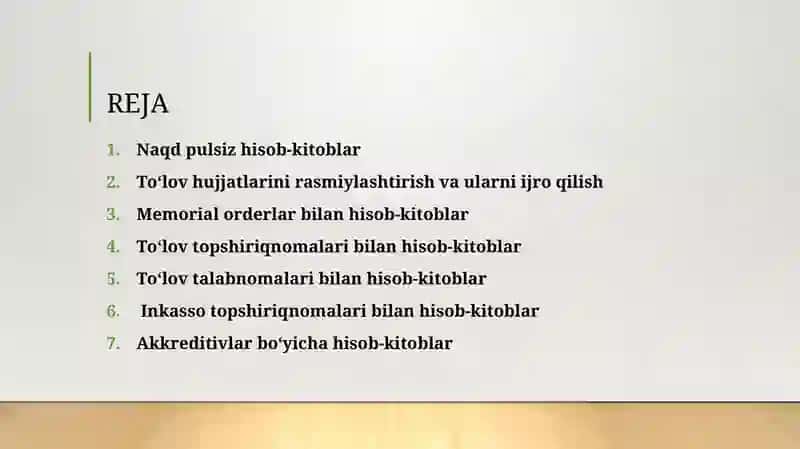 NAQD PULSIZ HISOB-KITOBLAR 2