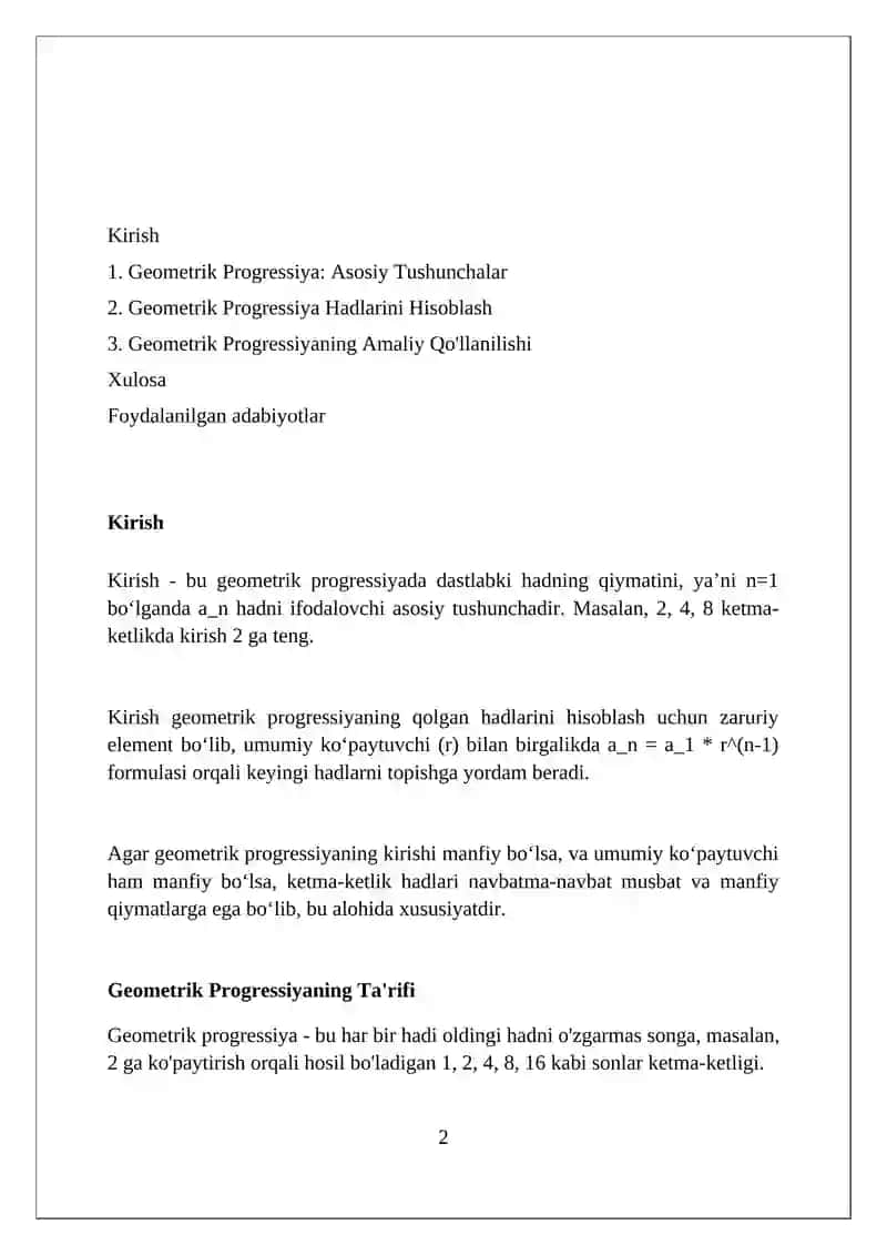 Giometrik pirogiresiya 2