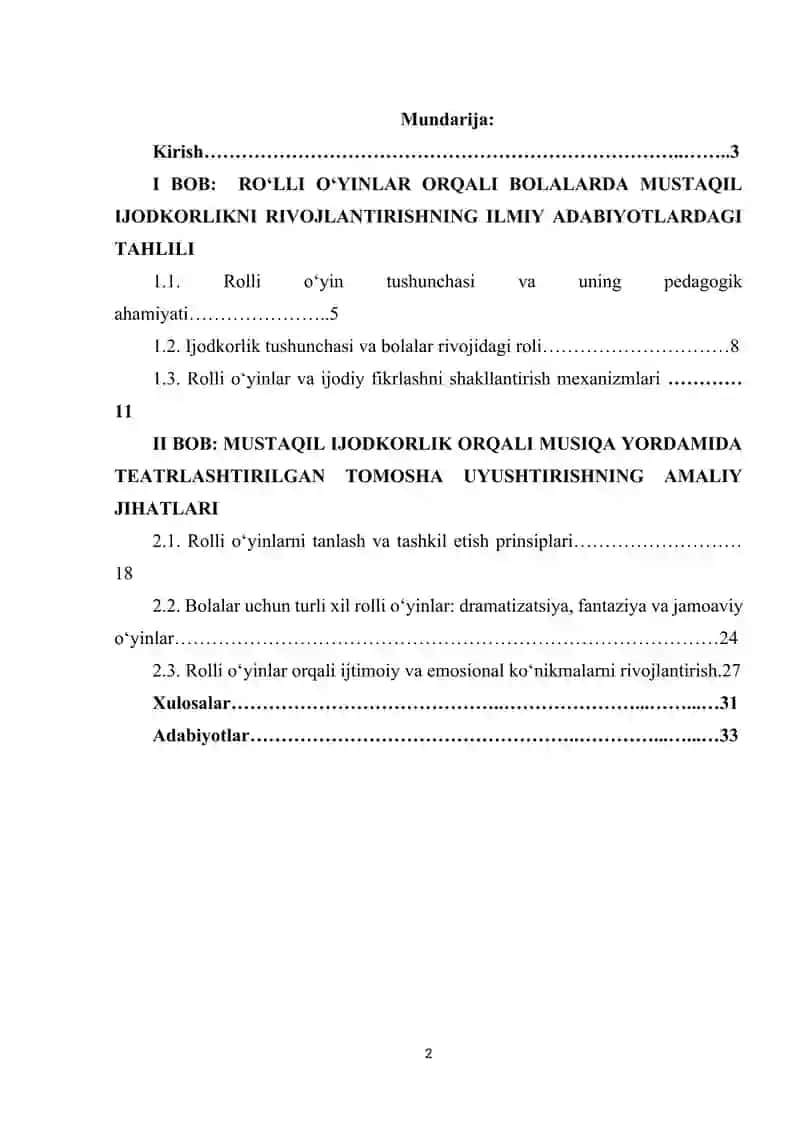 Roʻlli oʻyinlar orqali bolalarda mustaqil ijodkorlikni rivojlantirish 2