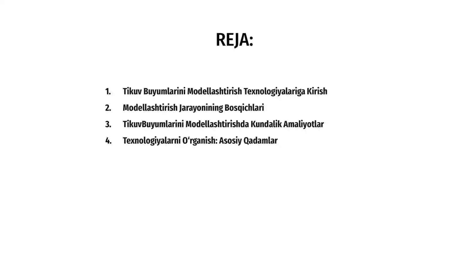 Tikuv buyumlarini modellashtirish usullari 2