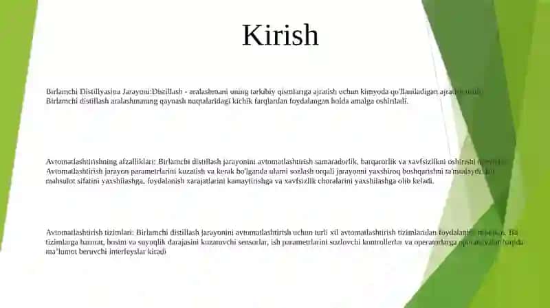 Birlamchi Distillyasina Jarayonini Avtomatlashtirish 2