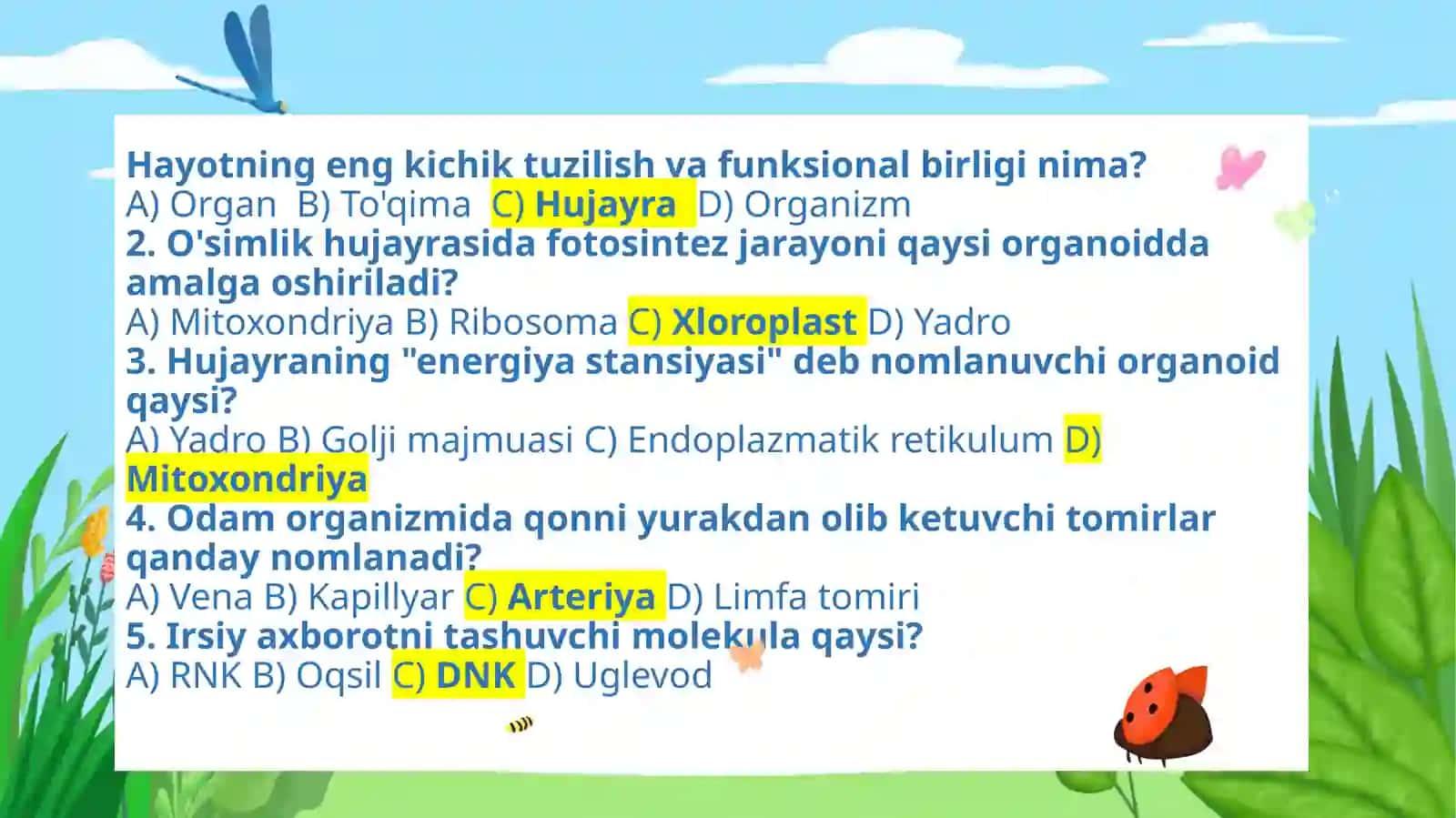 Biologiya Yo‘nalishi Talabalari Uchun Mustaqil O‘quv 2