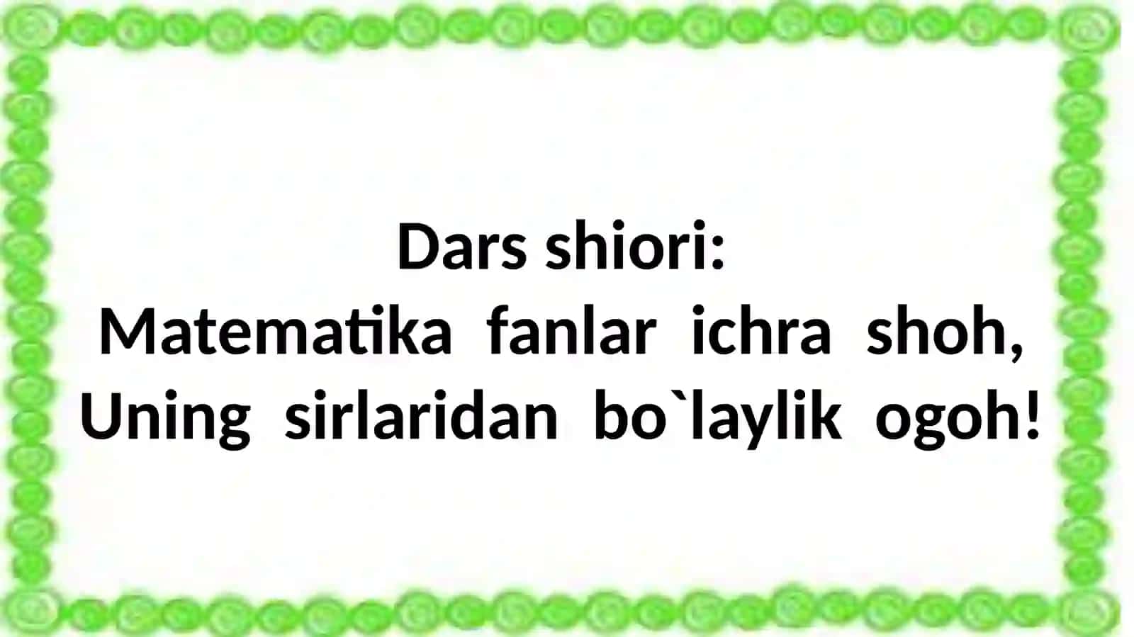 3-sinf Matematika Uch xonali sonlarni taqqoslash dars taqdimoti 2
