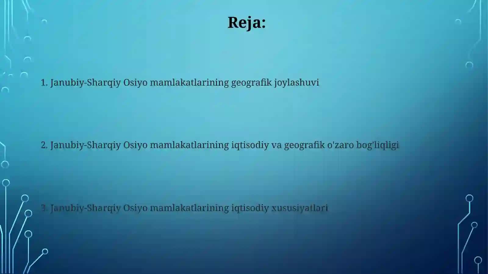 Janubiy-sharqiyosiyomamlakatlarigaiqtisodiygeografiktavsif 2