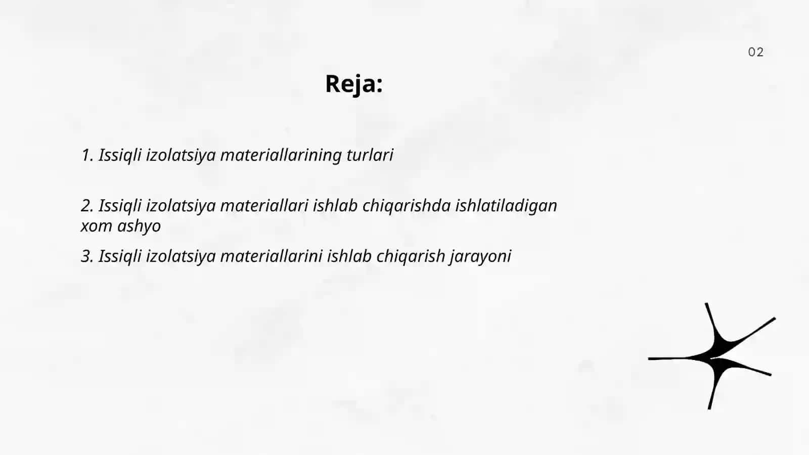 Issiqli izolatsiya materiallari ishlab chiqarish texnalogiyasi 2