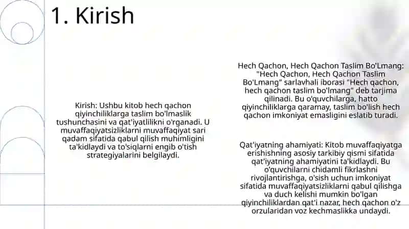 Hech Qachon Hech Qachon Taslim Bo'Lmang 2