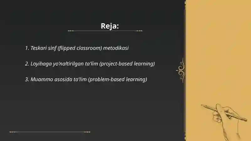 Ta'limda innovatsion metodlar 2