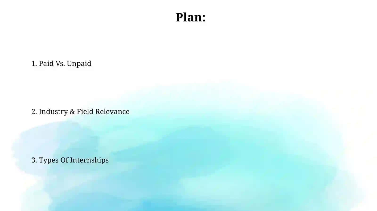 Internships: know what to look for 2