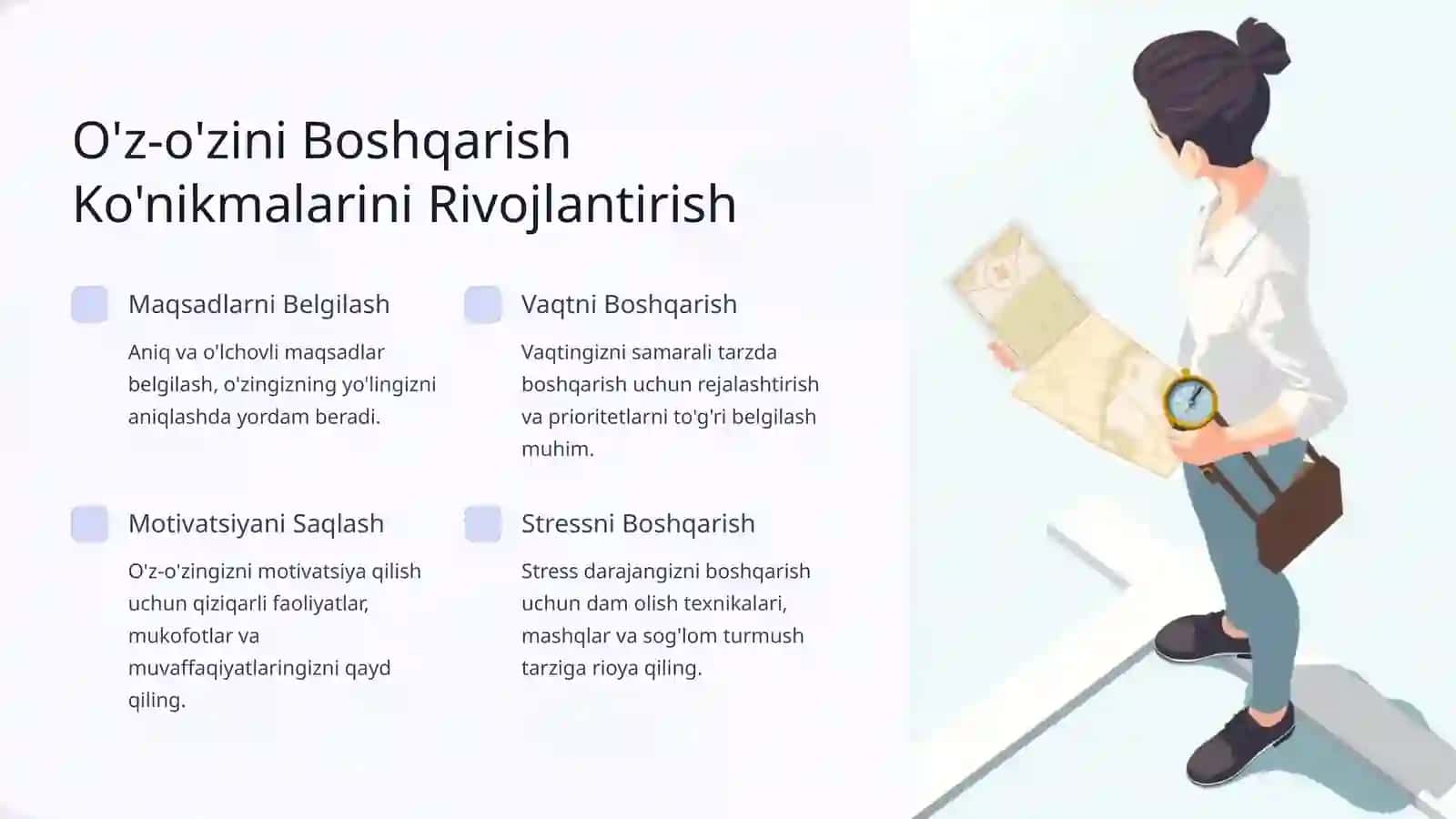 Shaxsiy Samaradorlik va O'z-o'zini Boshqarish 2