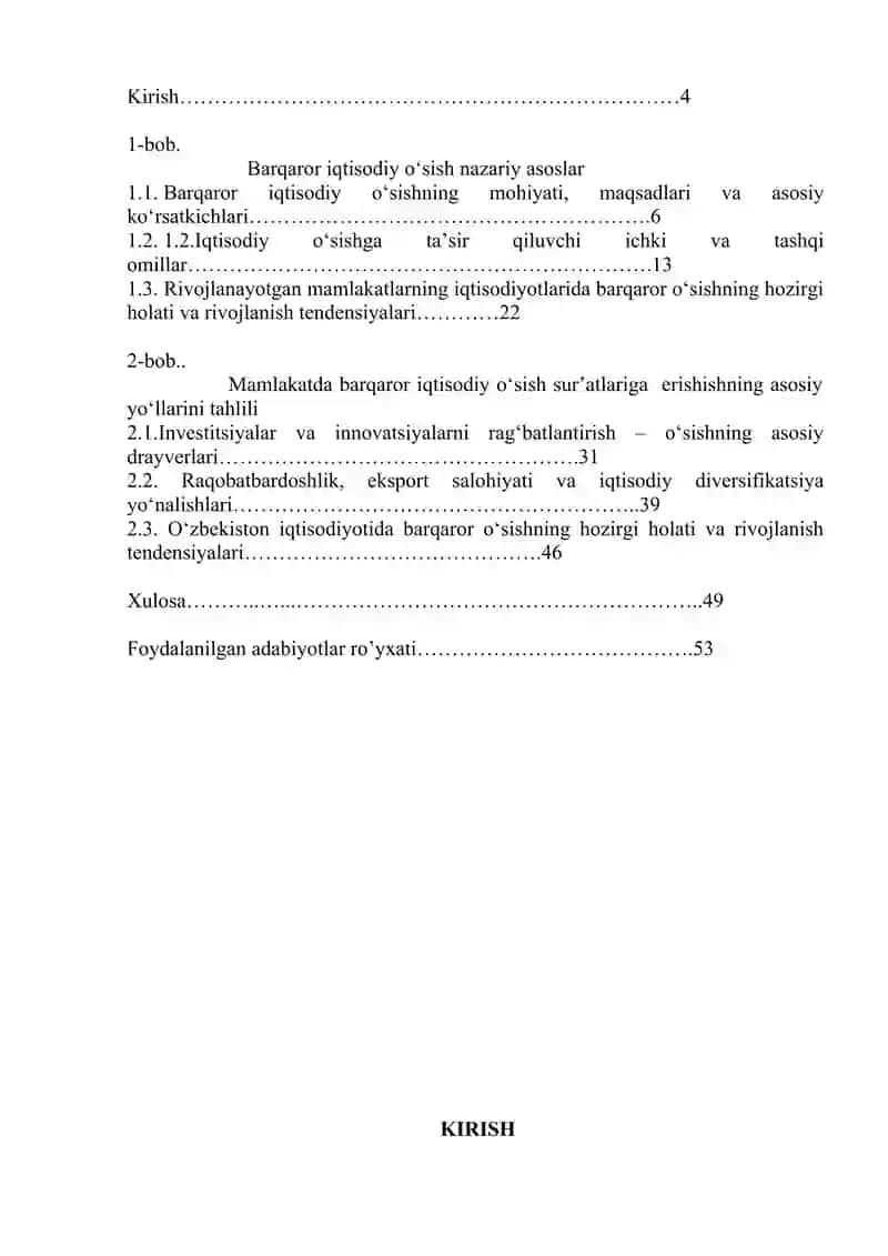 Mamlakatda barqaror iqtisodiy o‘sishga  erishish yo‘llari 2