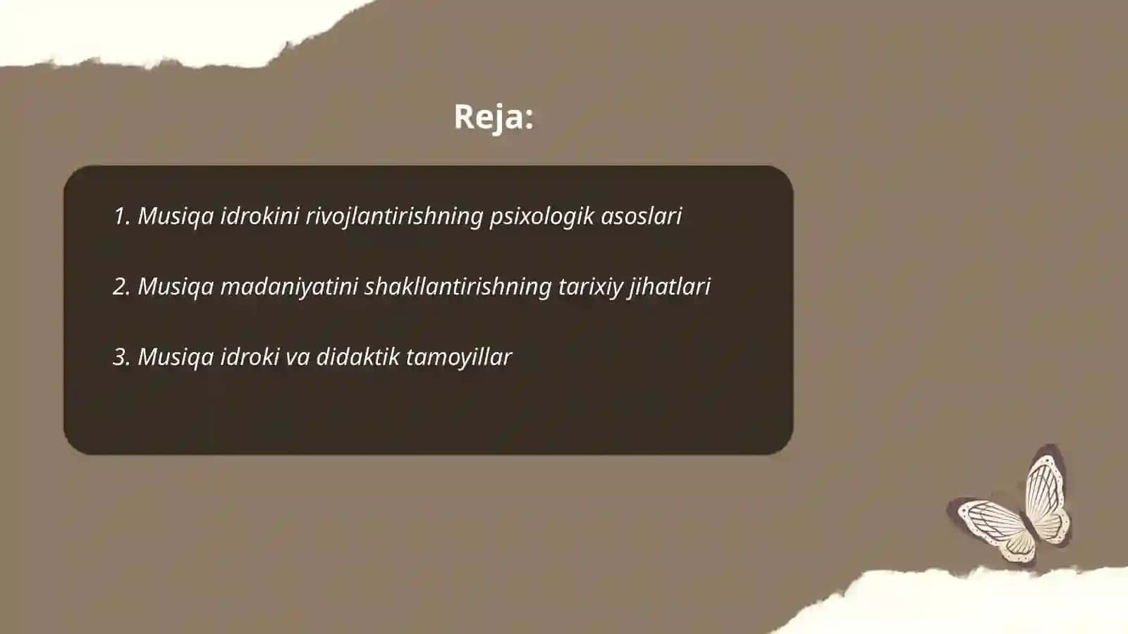 Musiqa idroki va tinglash madaniyatini shakllantirish texnologiyasi va uslublari 2