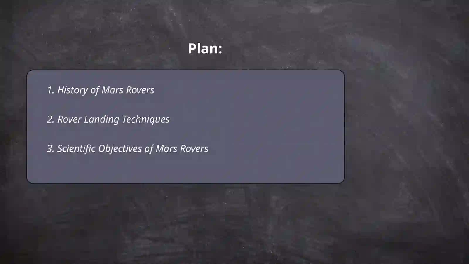 Mars Rover 2
