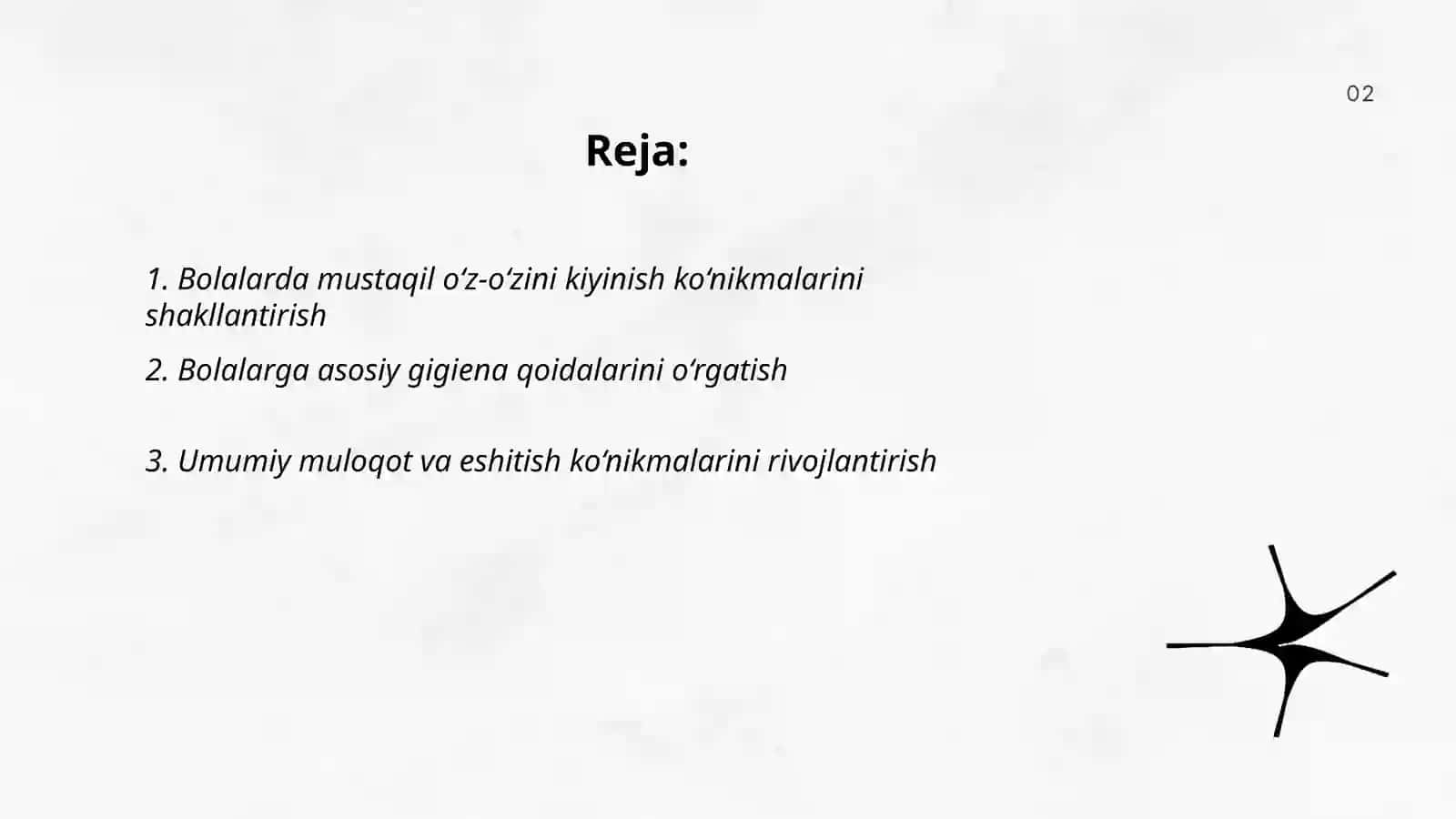 Ilk maktabgacha yoshdagi bolalarni maktabga tayyorlash 2