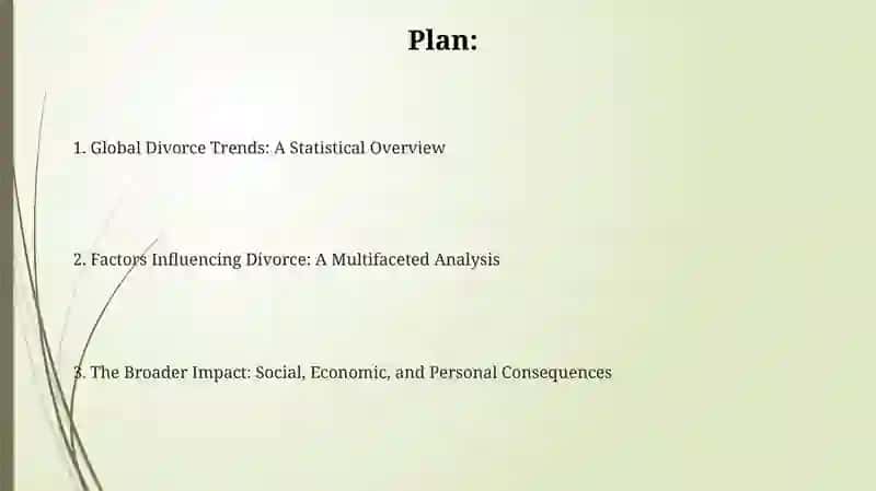 Global Divorce Trends: A Statistical Overview 2