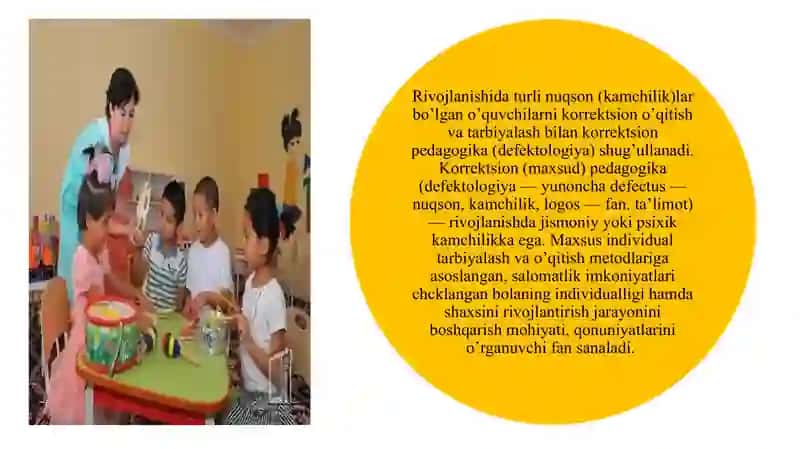 Korreksion pedagogika pedagogika fani tarmog’i sifatida 2