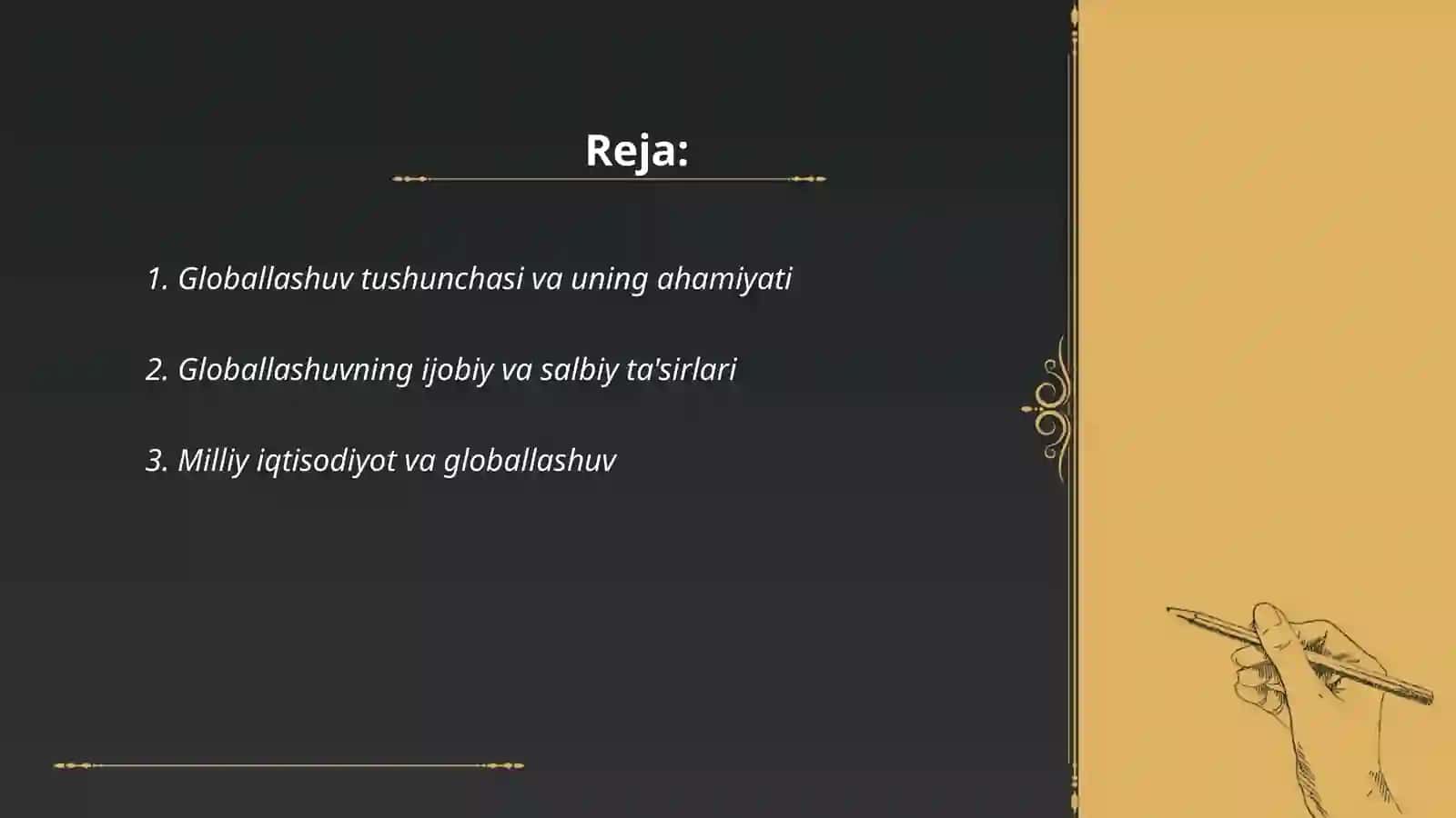 Globallashuv, globalistika va barqaror taraqqiyot jarayonlarining mohiyati 2