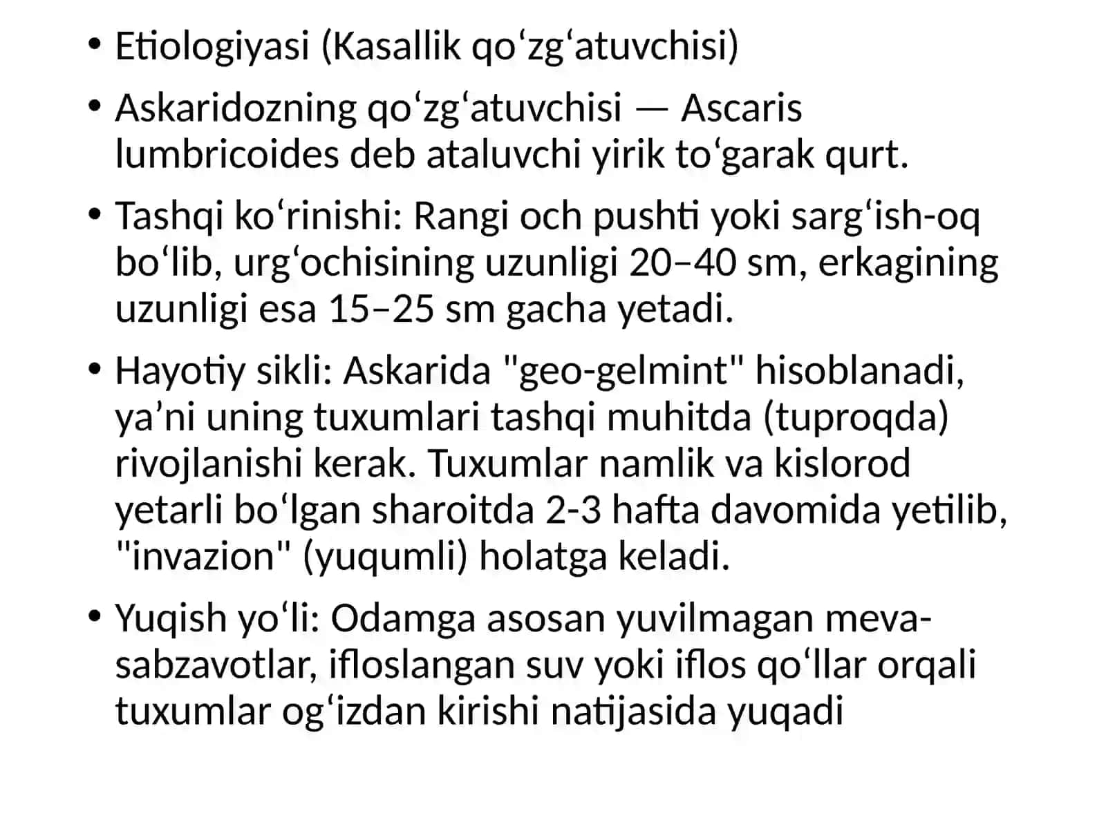 Askaridoz 2