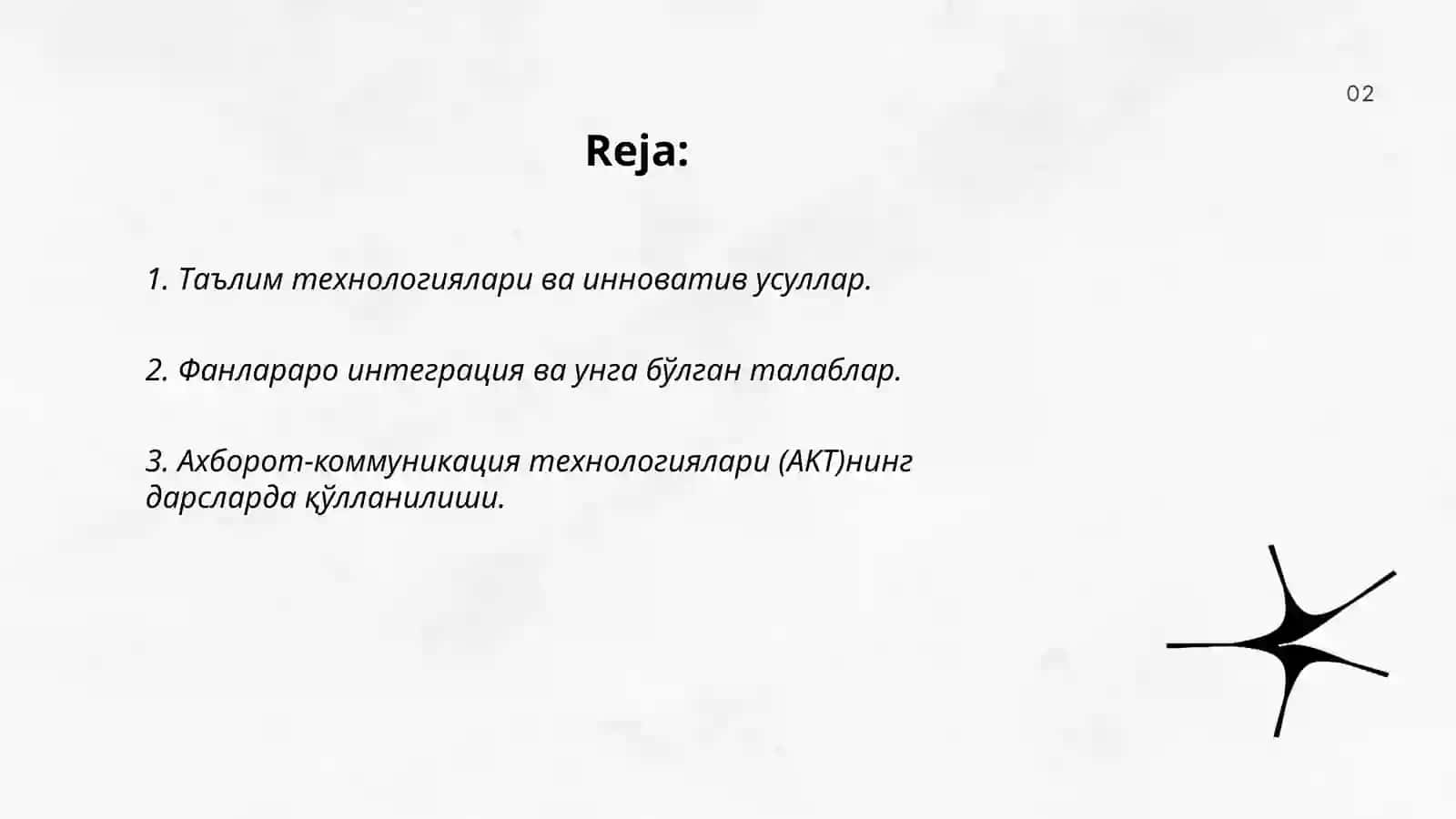 Таълим технологиялари ва инноватив усуллар 2