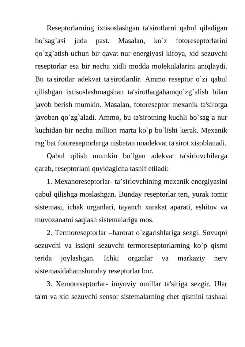 SENSOR TIZIMINI RIVOJLANTIRISH TURLARI 2