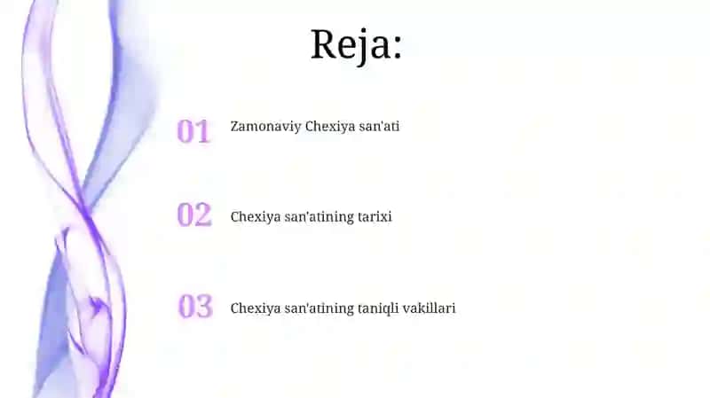 Zamonaviy Chexiya san'ati 2