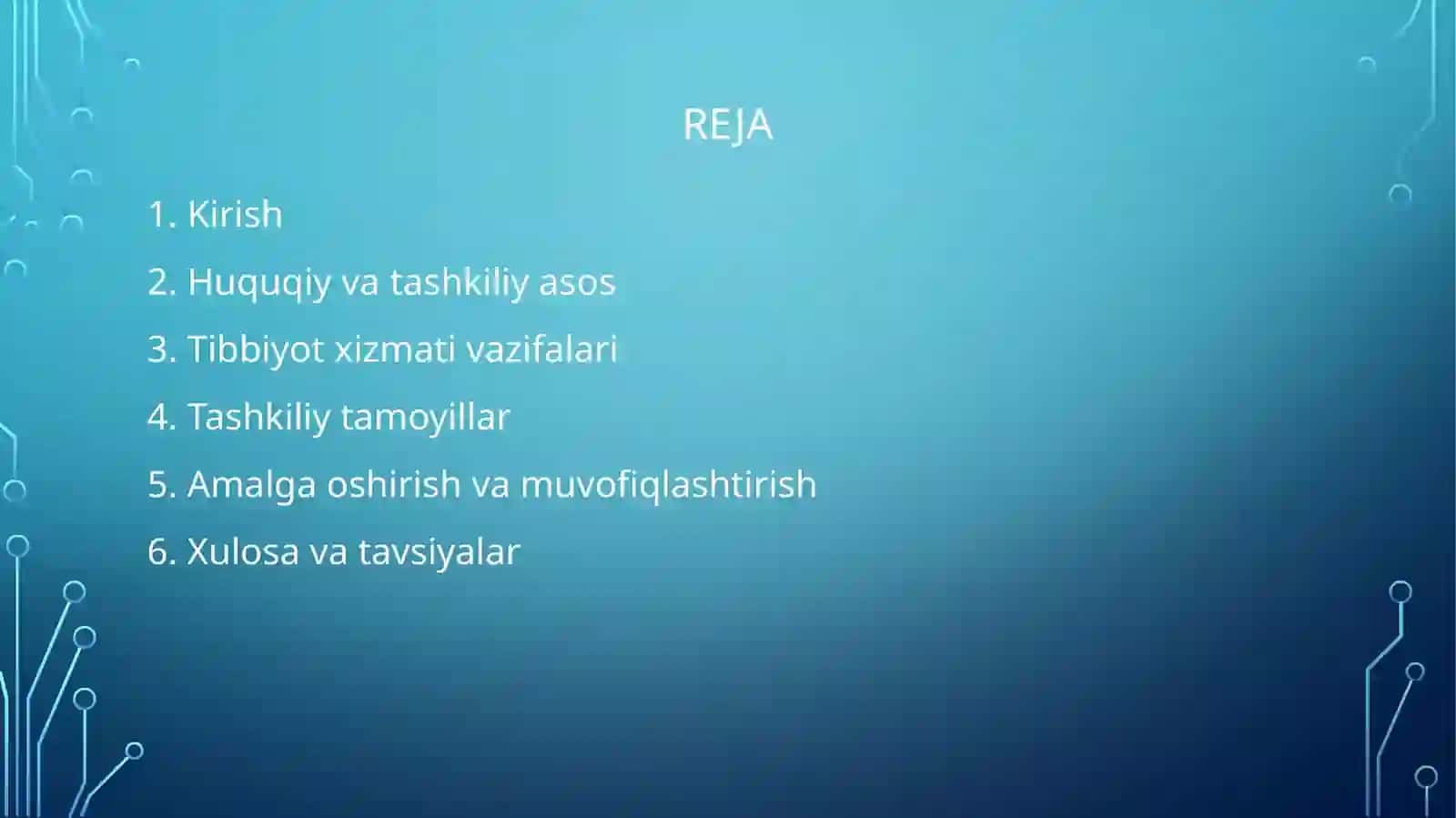 Fuqaro muhofazasi tibbiyot xizmati vazifasi tashkiliy tamoyillar 2