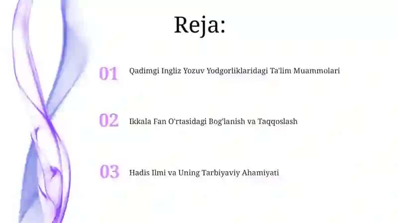 Hadis Ilmi va Uning Tarbiyaviy Ahamiyati 2