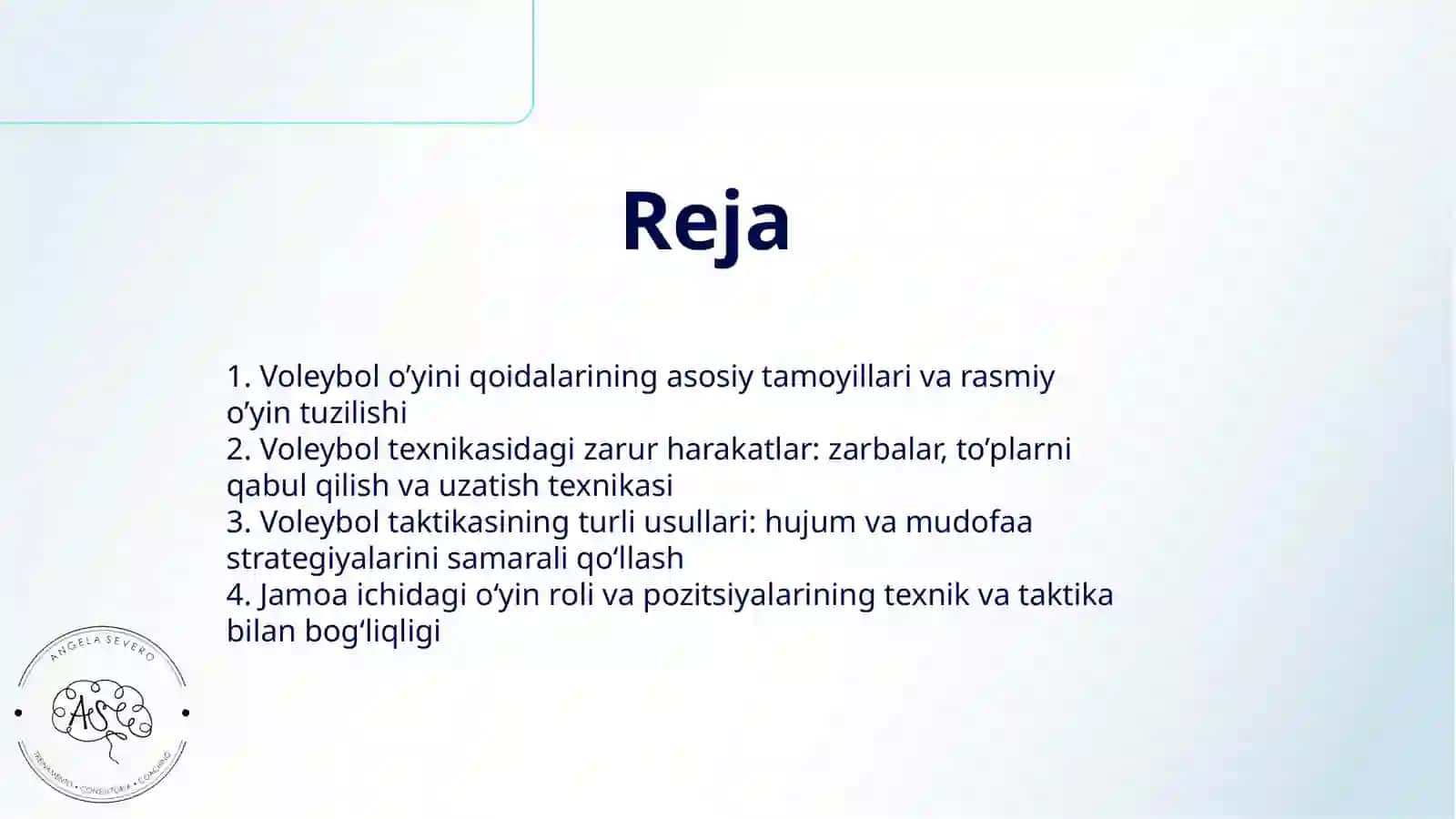 VOLEYBOL O’YINI QOIDASI, TEXNIKASI VA TAKTIKASI 2