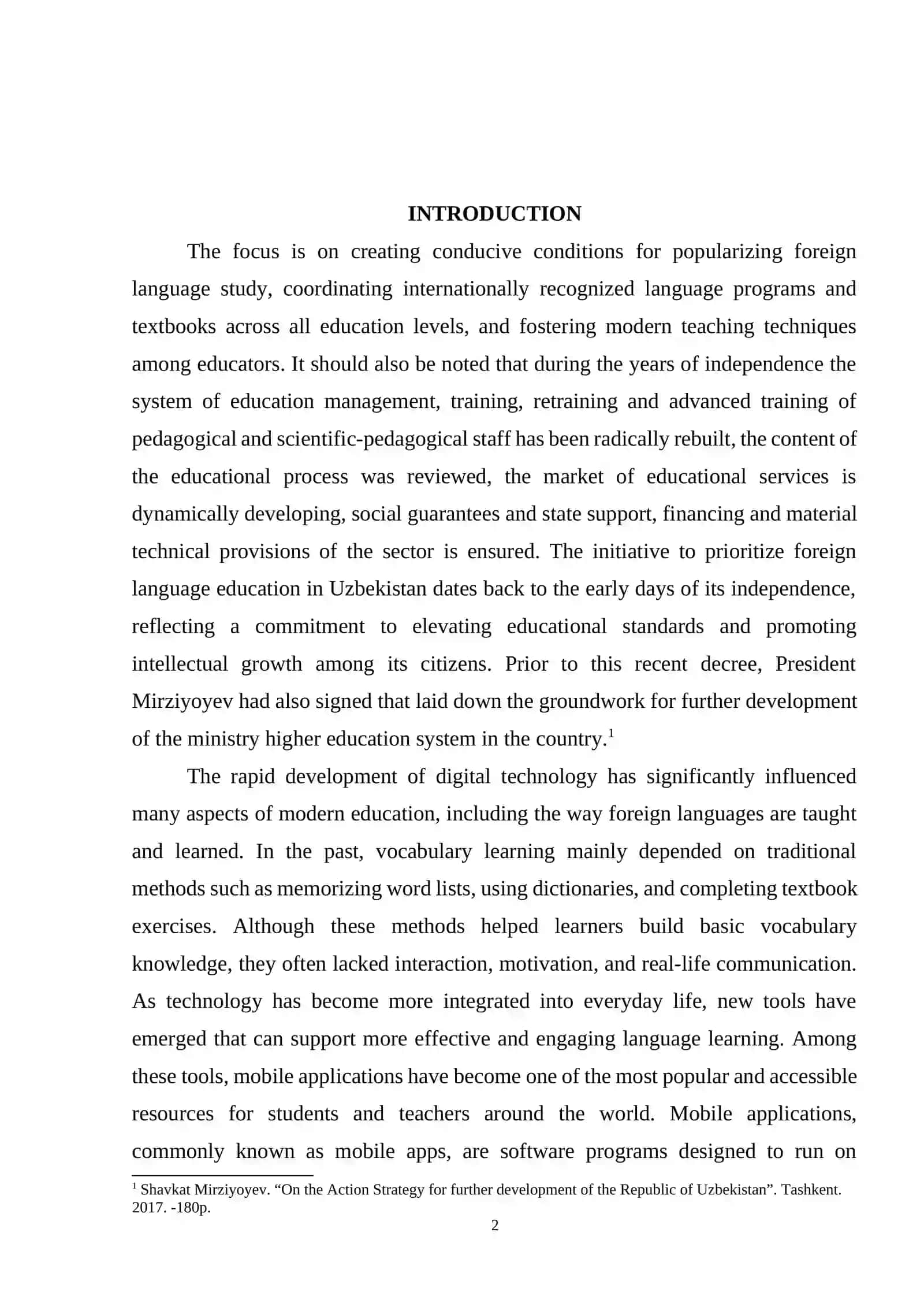 THE ROLE OF MOBILE APPS IN ENHANCING VOCABULARY ACQUISITION AND STUDENT ENGAGEMENT 2
