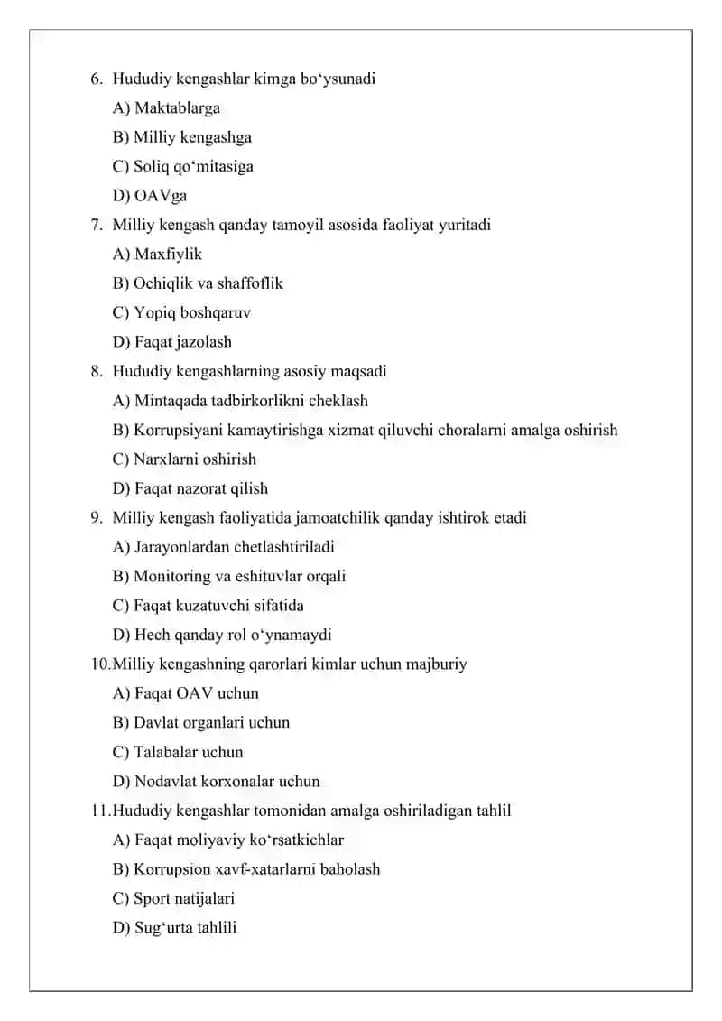 Korrupsiyaga qarshi kurashish Milliy kengashi 2