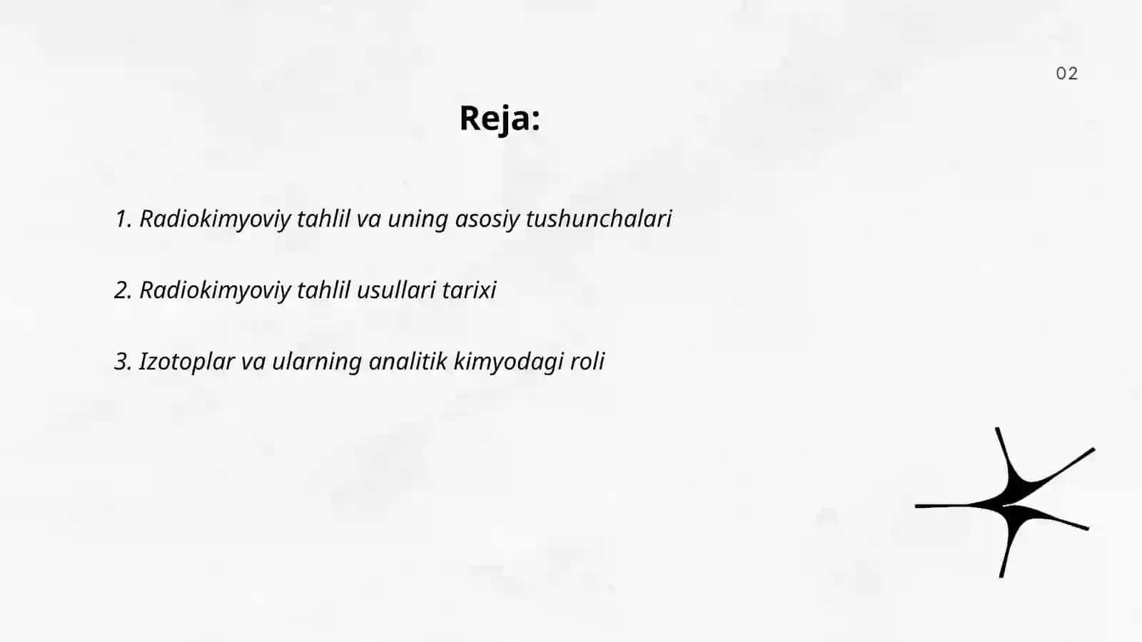 Radiokimyoviy tahlil usuli 2