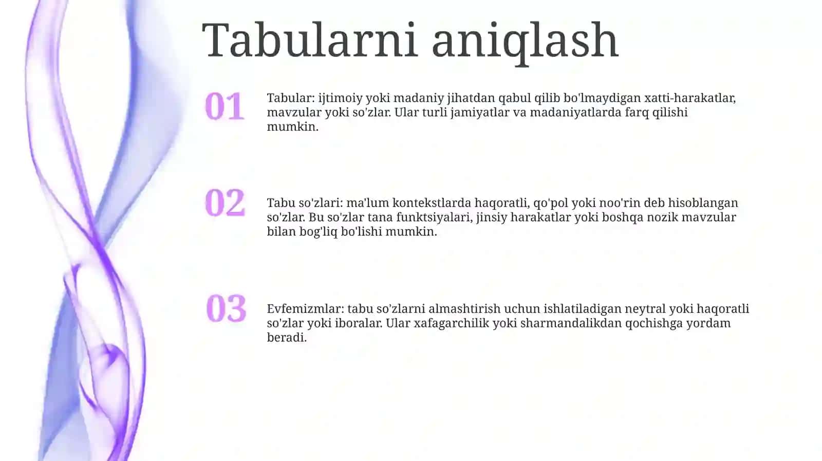 Tabu Va Efemizmlar 2