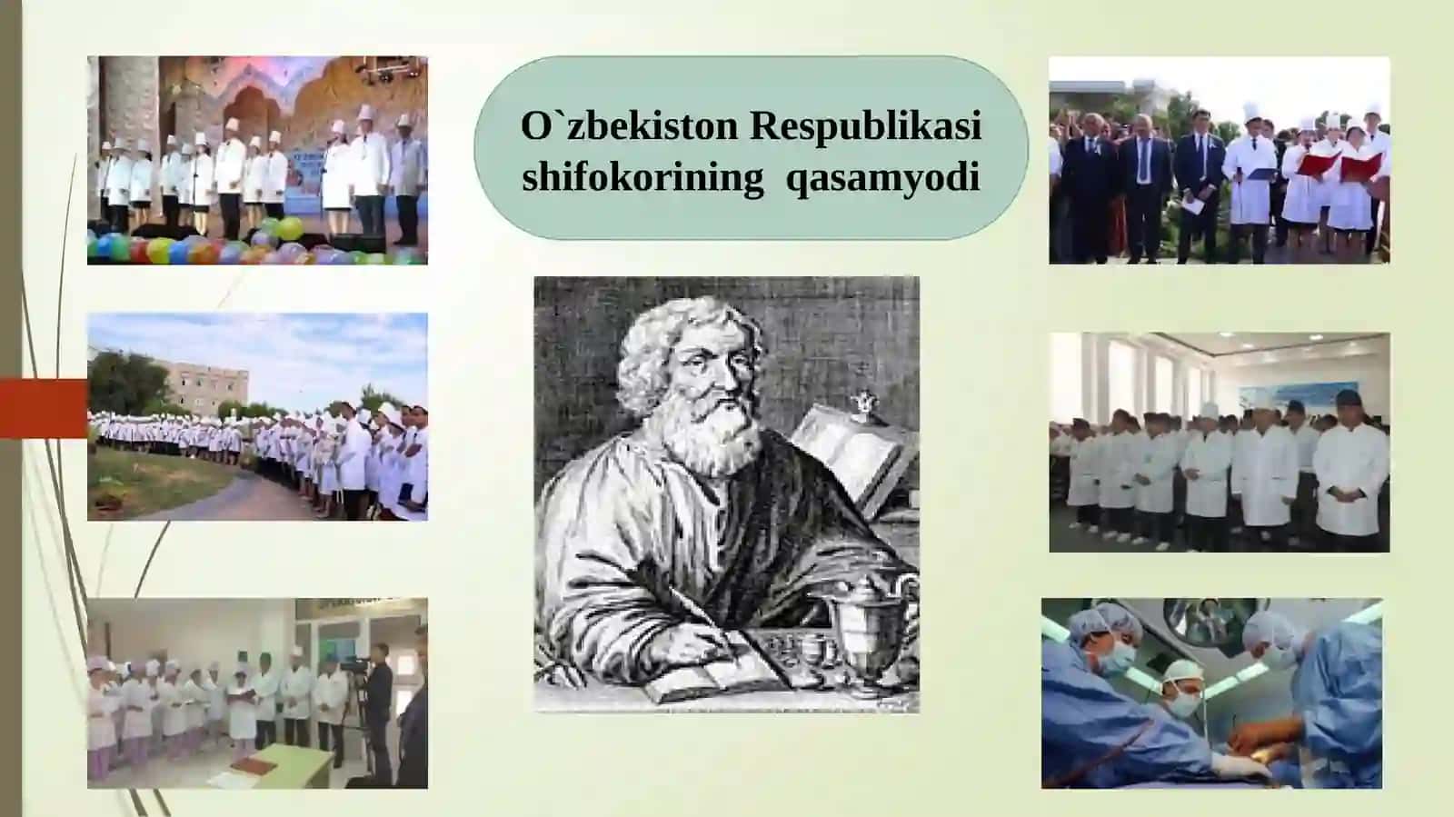 O’zbekiston Respublikasi shifokorining qasamyodi 2