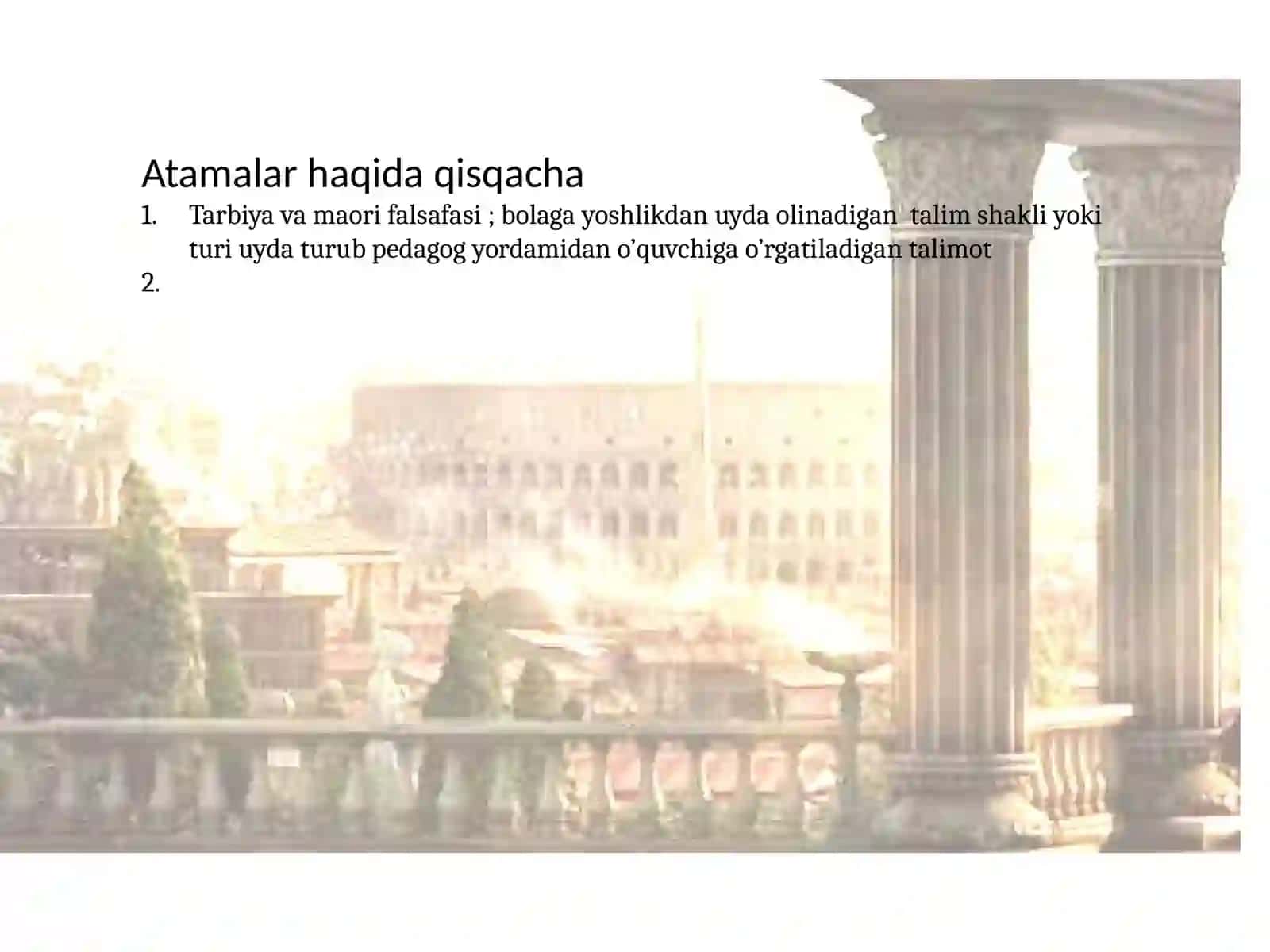 Ilk Rim imperiyasi 2