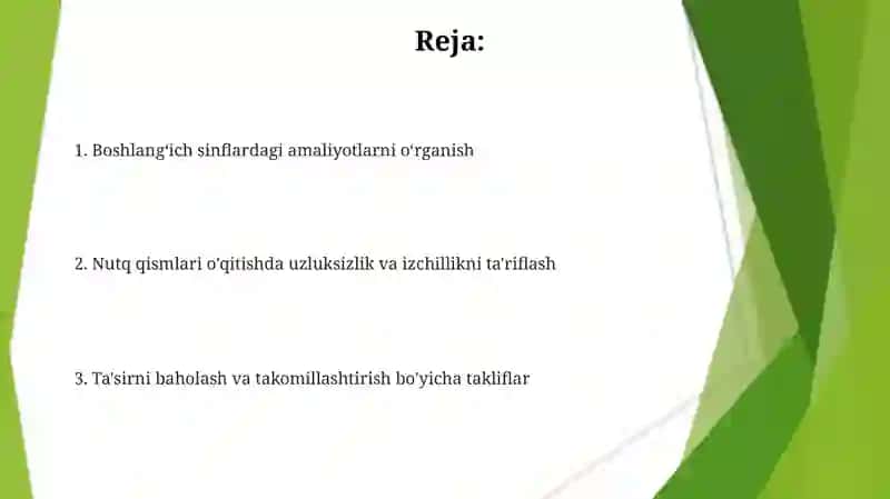 Boshlangʻich sinflarda soʻz turkumlarini oʻrganish 2
