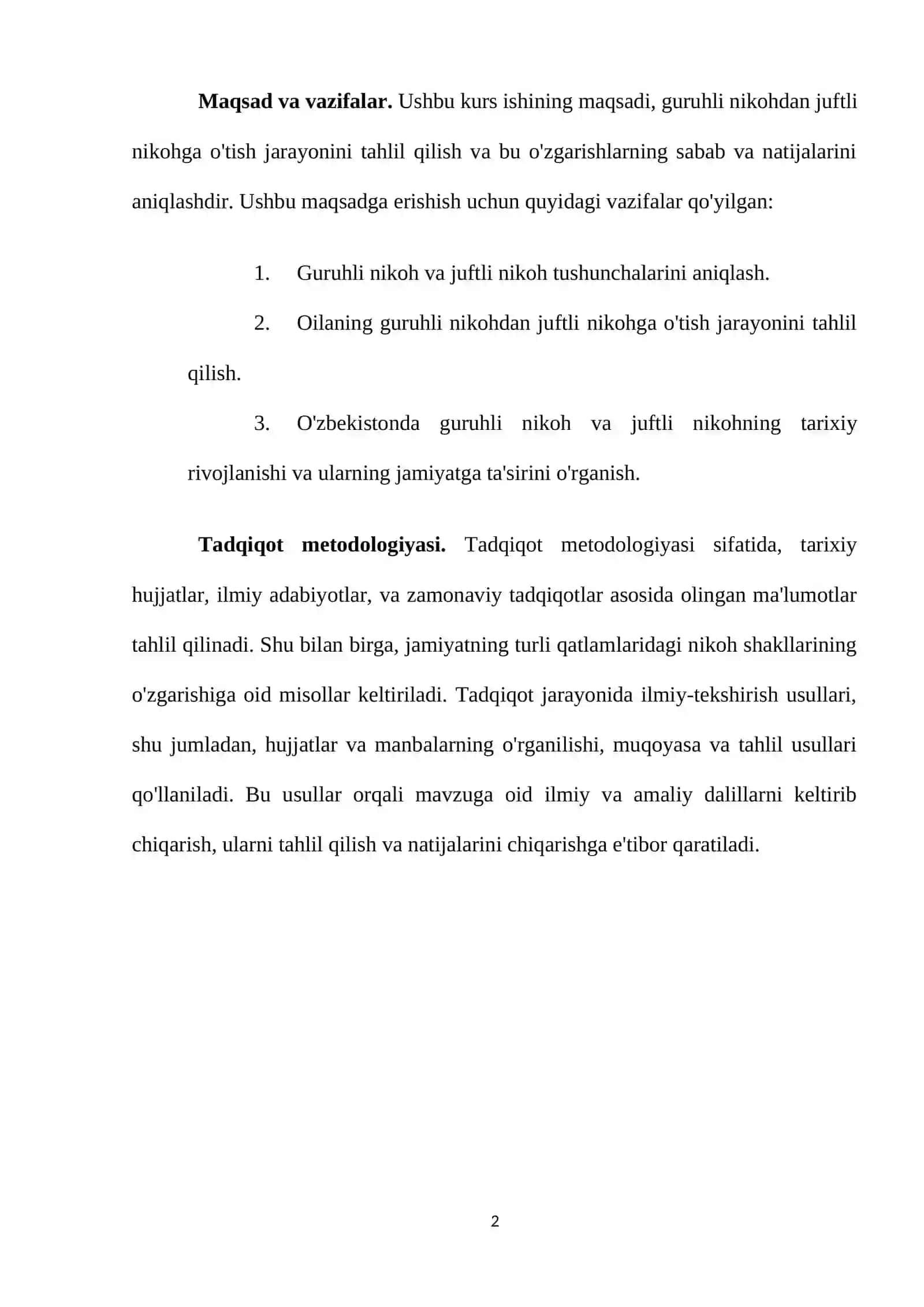 Oila, insoniyat tarixida jamiyatning asosiy va muhim instituti sifatida ajralib turadi 2