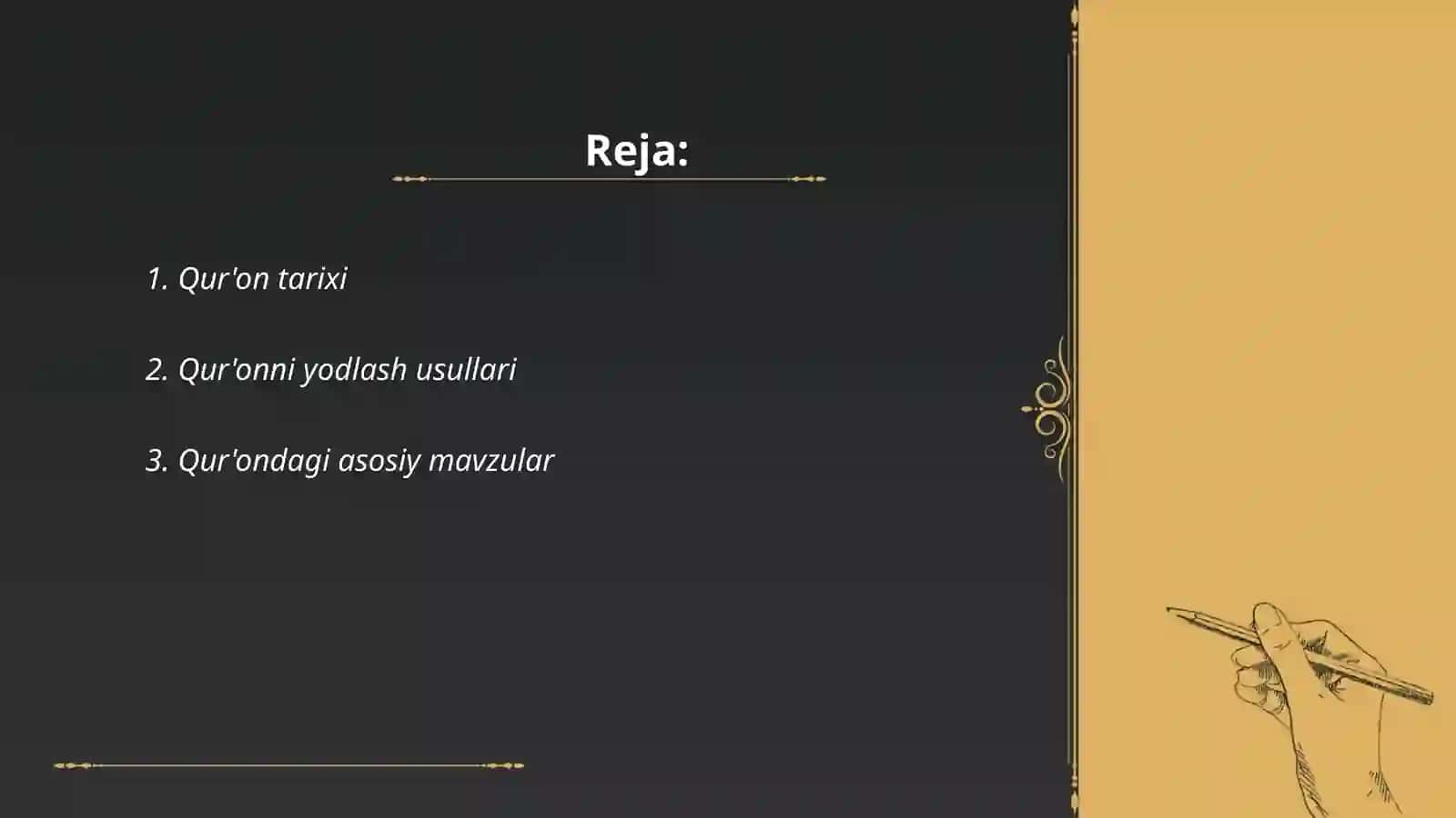 Qur'on tarixi 2