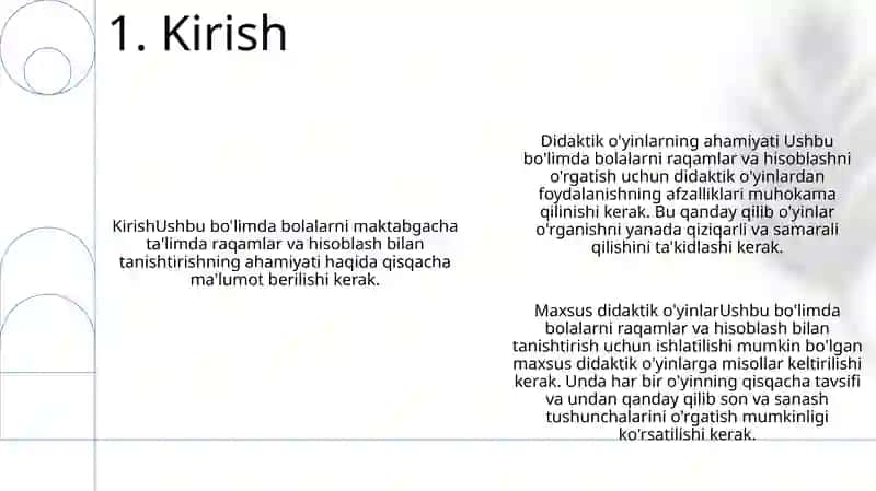 MashgʻUlotlarda Bolalarni Son Va Raqam Bilan Tanishtirishda Didaktik OʻYinlardan Foydalanish 2