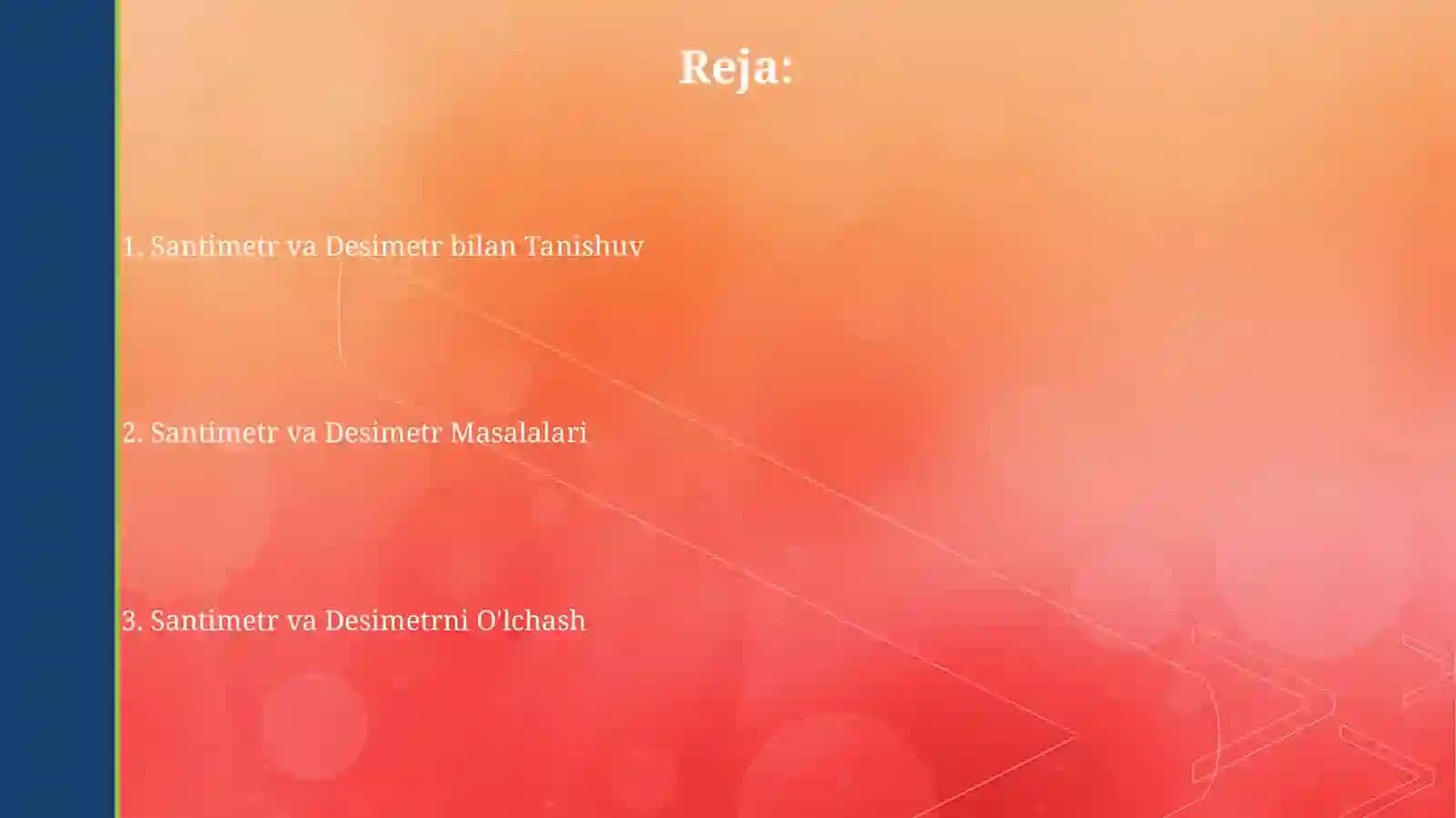 1-sinf Santimetr va Detsimetr 2