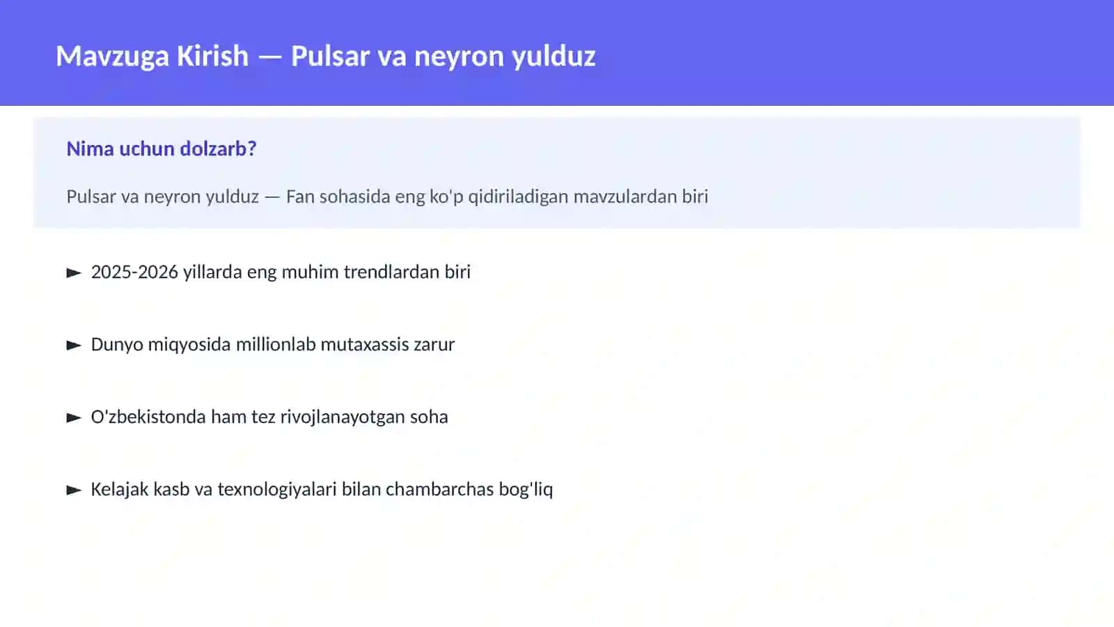 KOSMOSNI TADQIQ 2