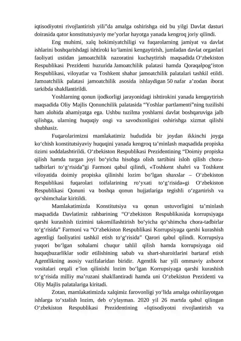KONSTITUSIYA - FAROVON HAYOTIMIZ KAFOLATI 2