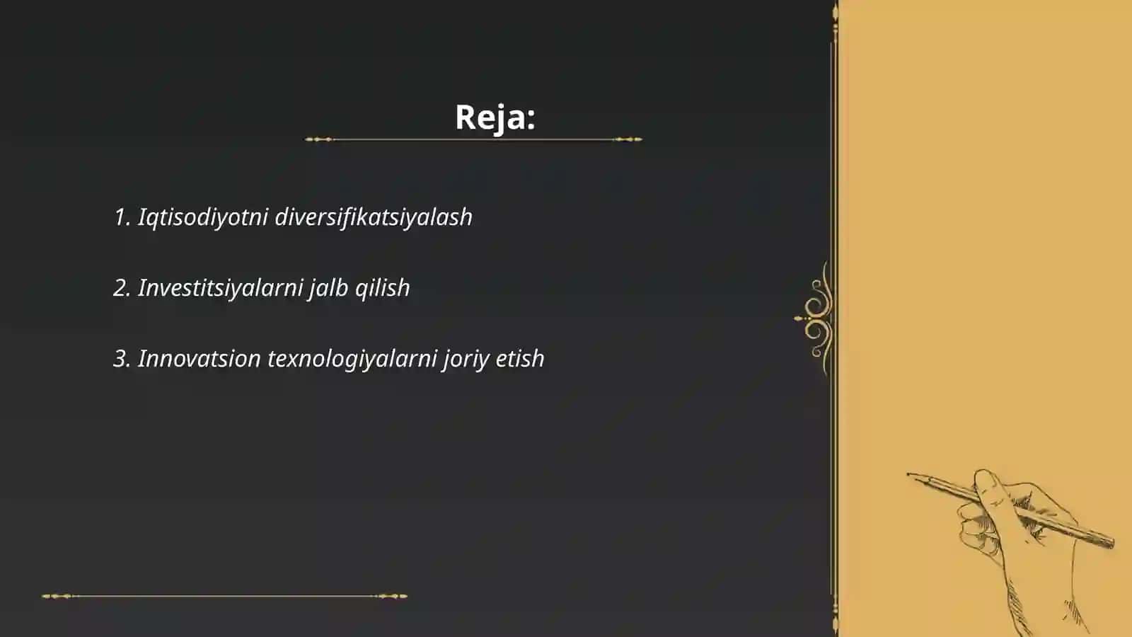 O'zbekiston biznesni rivojlantirishning asosiy uslublari 2