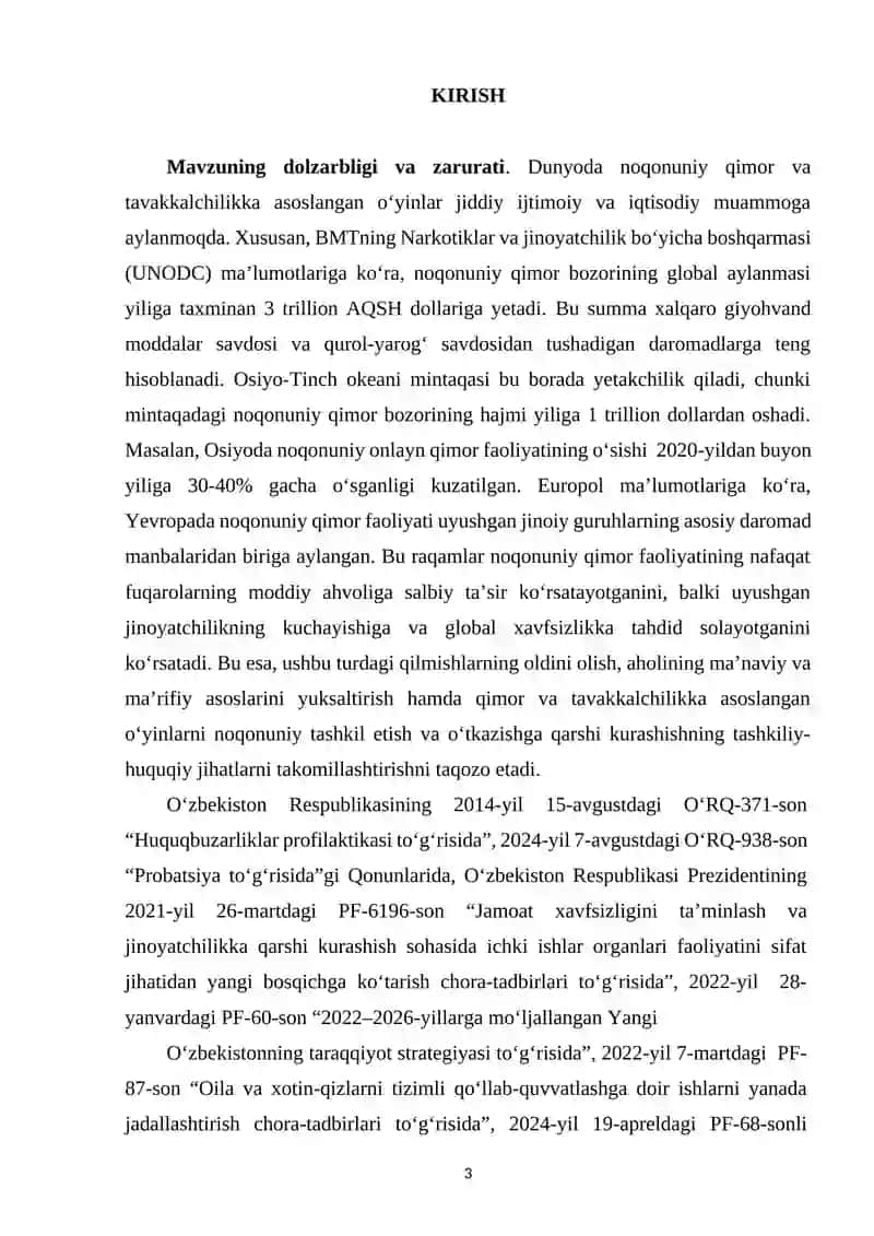 Qimor va tavakkalchilikka asoslangan boshqa o'yinlarni o'tkazishni fuqarolik-huquqiy tartibga solishning o'ziga xos xususiyatlar 2