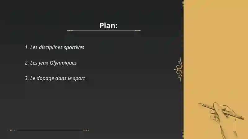 Le sport 2