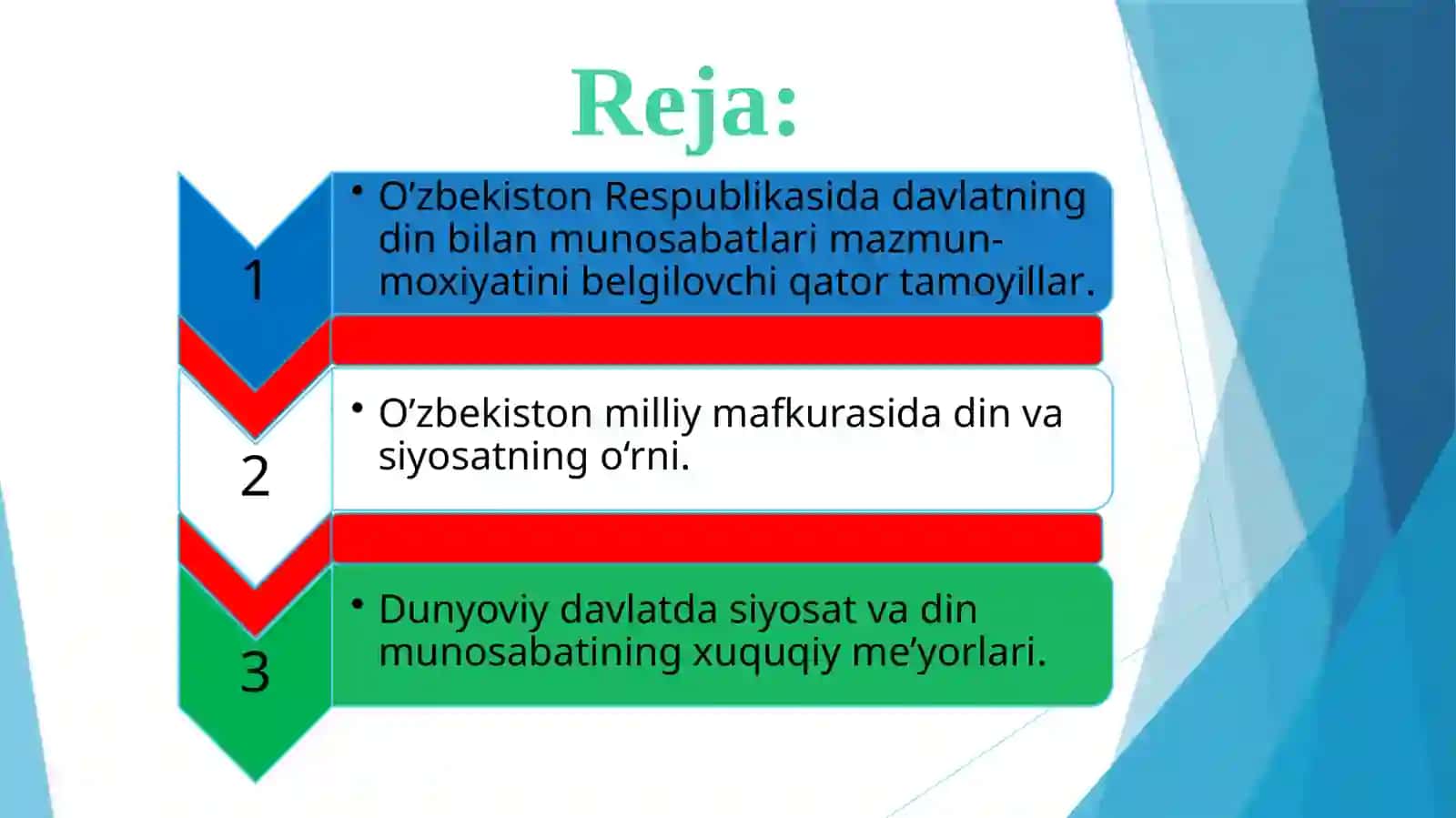 O’zbekistonda davlat va din munosabatlari 2